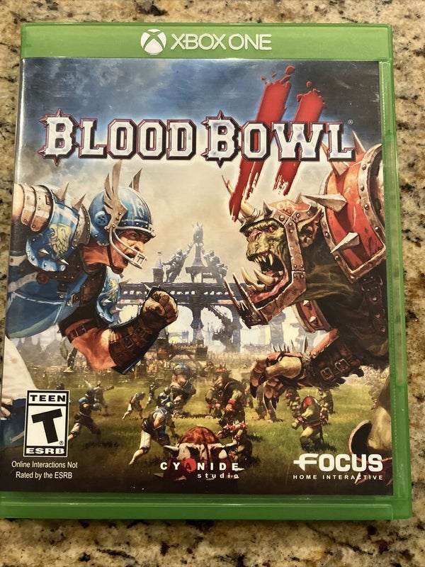 Blood Bowl II (Microsoft Xbox One, 2015) W/ Manual