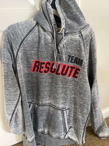 Gray Resolute XL  Sweatshirt