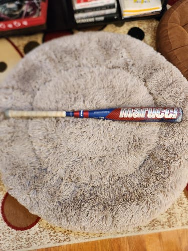 Used 2022 USSSA Certified Marucci Composite CAT 9 Composite Bat (-5) 27 oz 32"