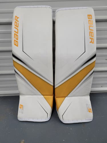 New XL Bauer Supreme 2S Pro Goalie Leg Pads Pro Stock