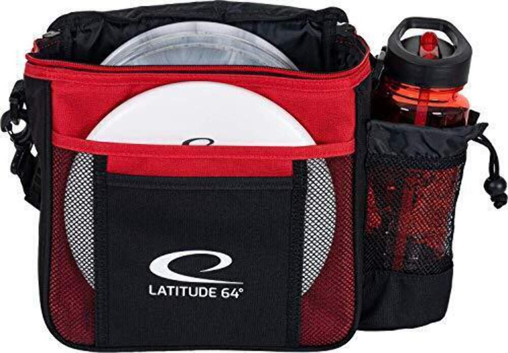 Latitude 64 Red Slim Disc Golf Bag, Introductory Disc Golf Bag