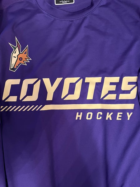 Women's adidas Purple Arizona Coyotes Reverse Retro Pullover Hoodie
