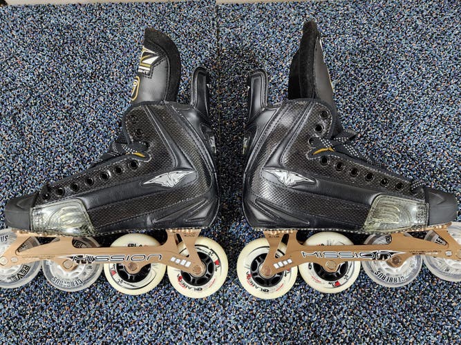 *RARE* Mission Wicked Light 5 Inline Skates Regular Width Size 6.5