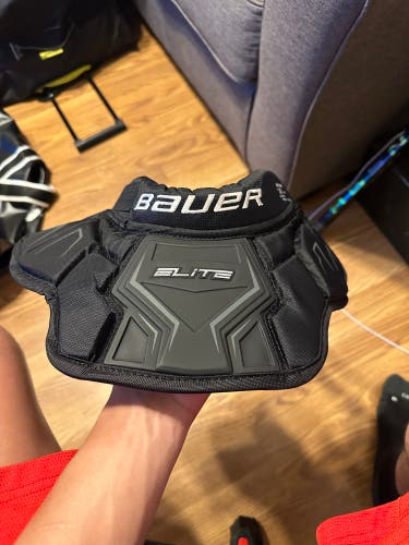 Used Bauer Elite Goalie Neck Guard (Size L/XL