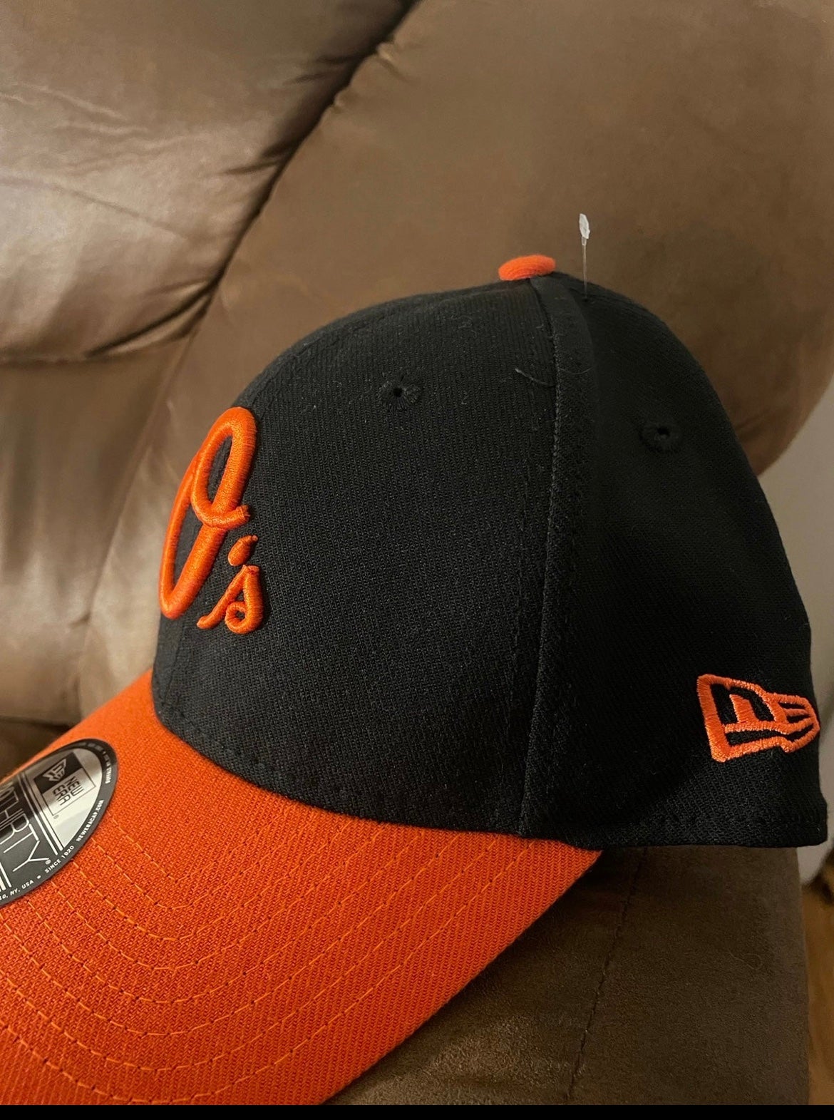 Baltimore Orioles Hat Baseball Cap Fitted 7 5/8 New Era Vintage 90s MLB USA  | SidelineSwap