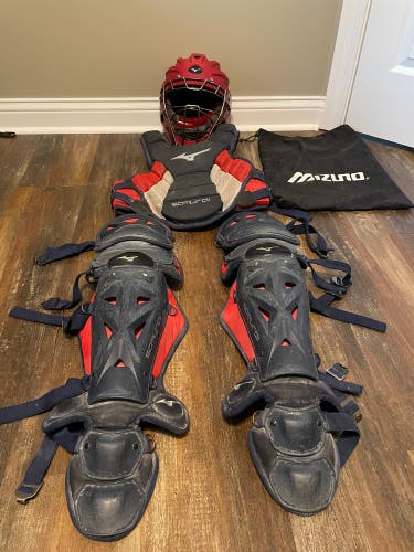 Used Mizuno Samurai Catcher's Set