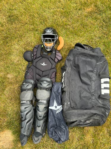 All Star System 7 Axis Catcher's Set