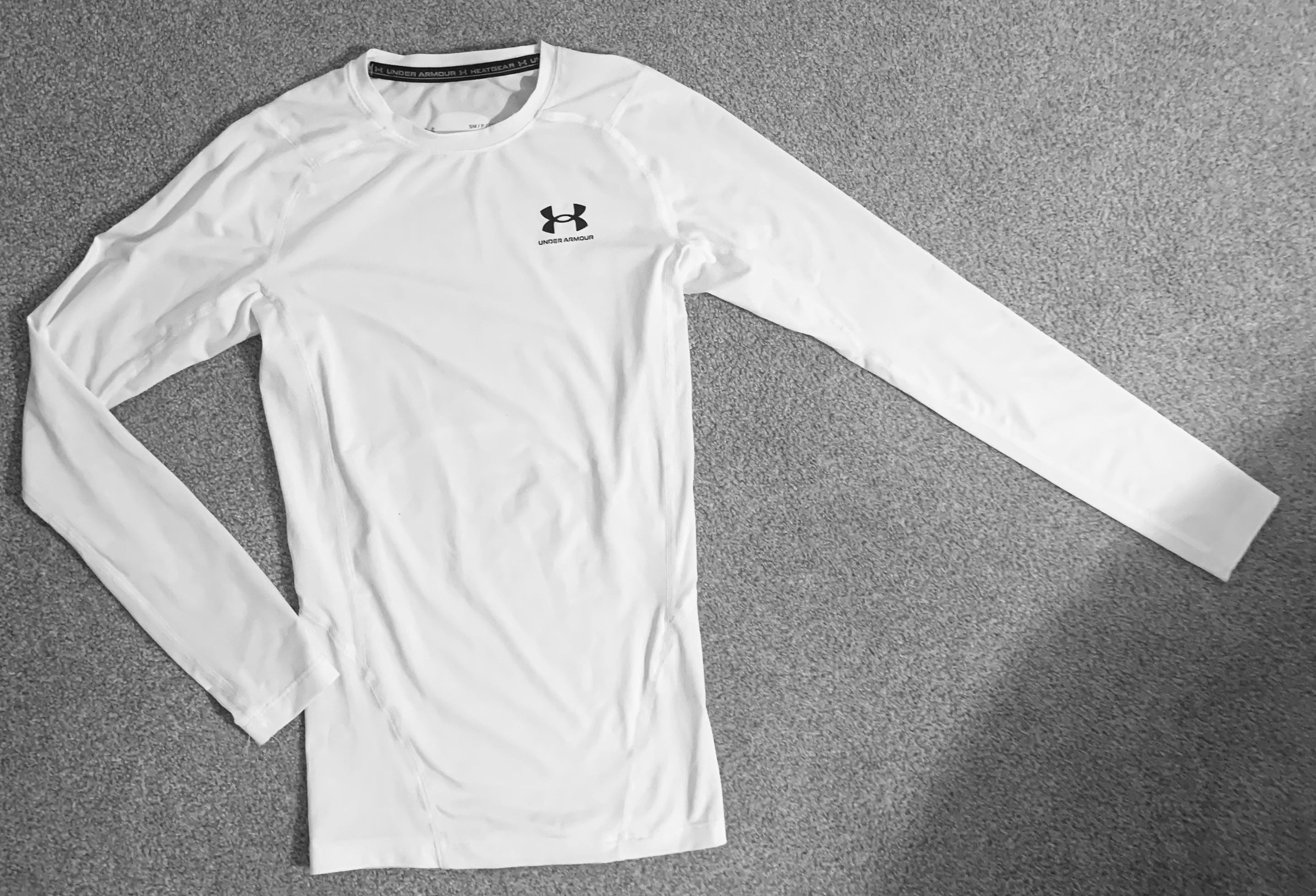 Under Armour Men's HeatGear Armour Long Sleeve Compression Shirt - Royal