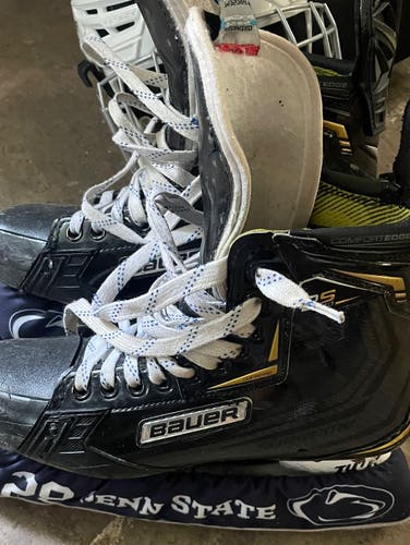 Used Bauer Pro Stock Size 7 Supreme 2S Pro Hockey Skates