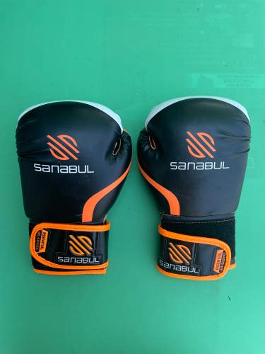 Used Sanabul 10 OZ. Boxing Gloves