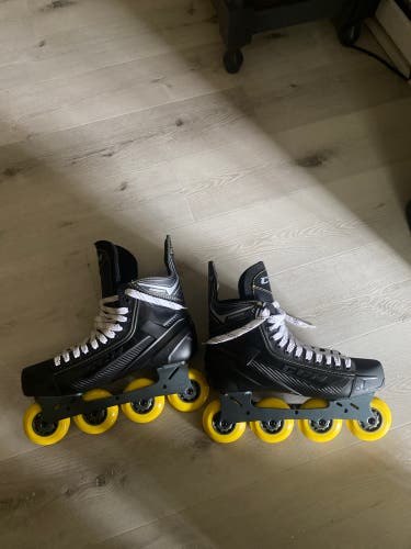 New CCM Regular Width Size 12 Super Tacks 9350 Inline Skates