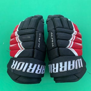 Used Warrior Alpha DX4 Hockey Gloves (12")