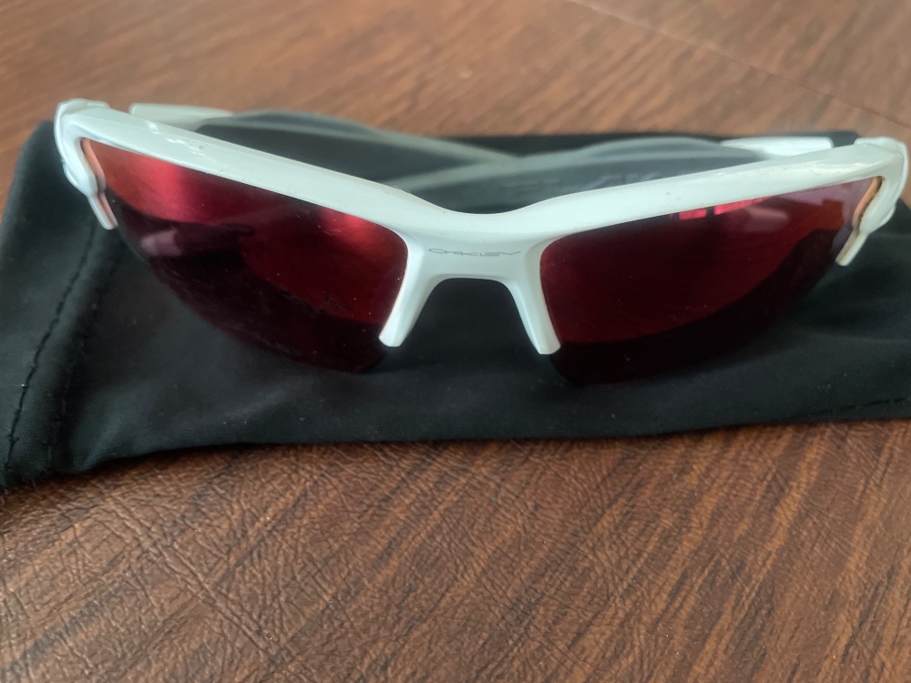 Red Adult Small / Medium Oakley Sunglasses
