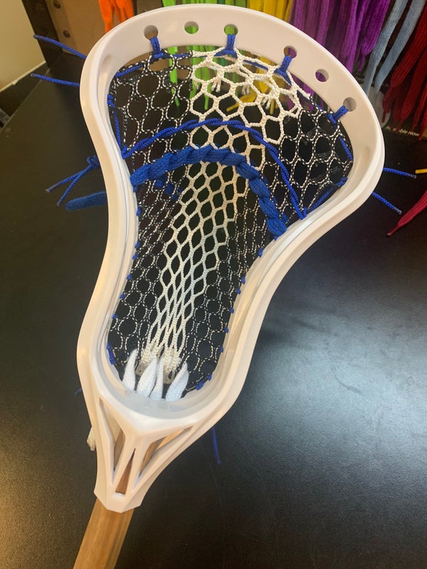 NWT Epoch Z3 Strung Black, Blue, White Lacrosse Head SidelineSwap