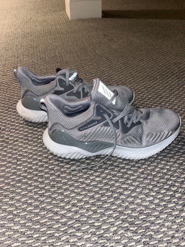 NEW Gray Adult Size 8.5 (Women's 9.5) Adidas Alphabounce Shoes