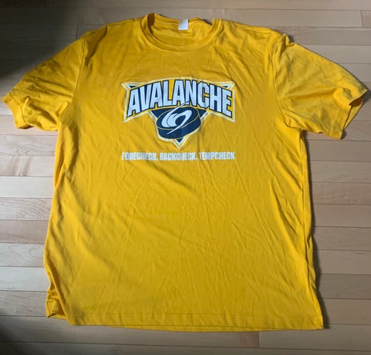 Yellow Rare North Jersey Avalanche XL  Shirt