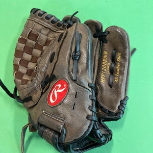 Used Rawlings Highlight Series Right Hand Throw Baseball Glove 12"