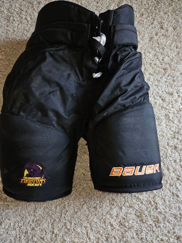 Used Senior Large Bauer Hockey Pants Pro Stock