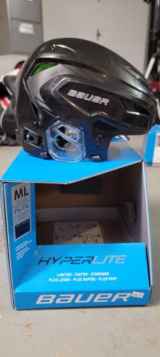 Used Large Bauer Hyperlite Helmet