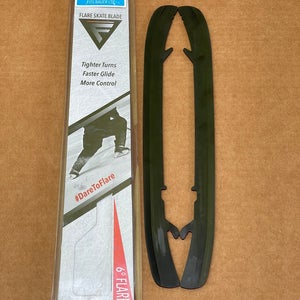 Black DLC Flare Blades Skate Runners -  296 Bauer Light Speed Edge