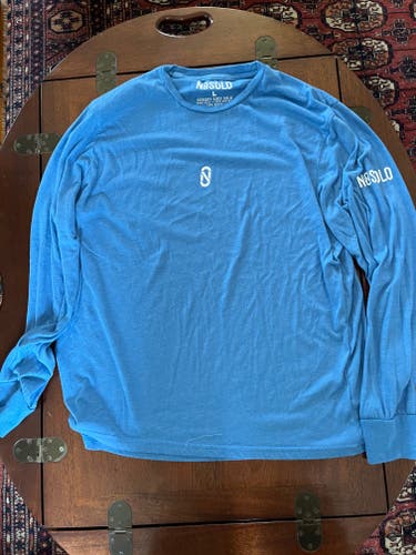 No Solo Brand Blue Used Large Men's Shirt