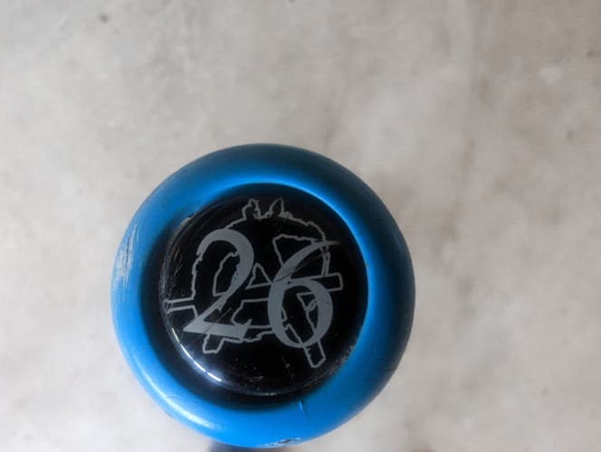 Used 2021 Anarchy Composite Diablo Supercharged Bat (-8) 26 oz 34"