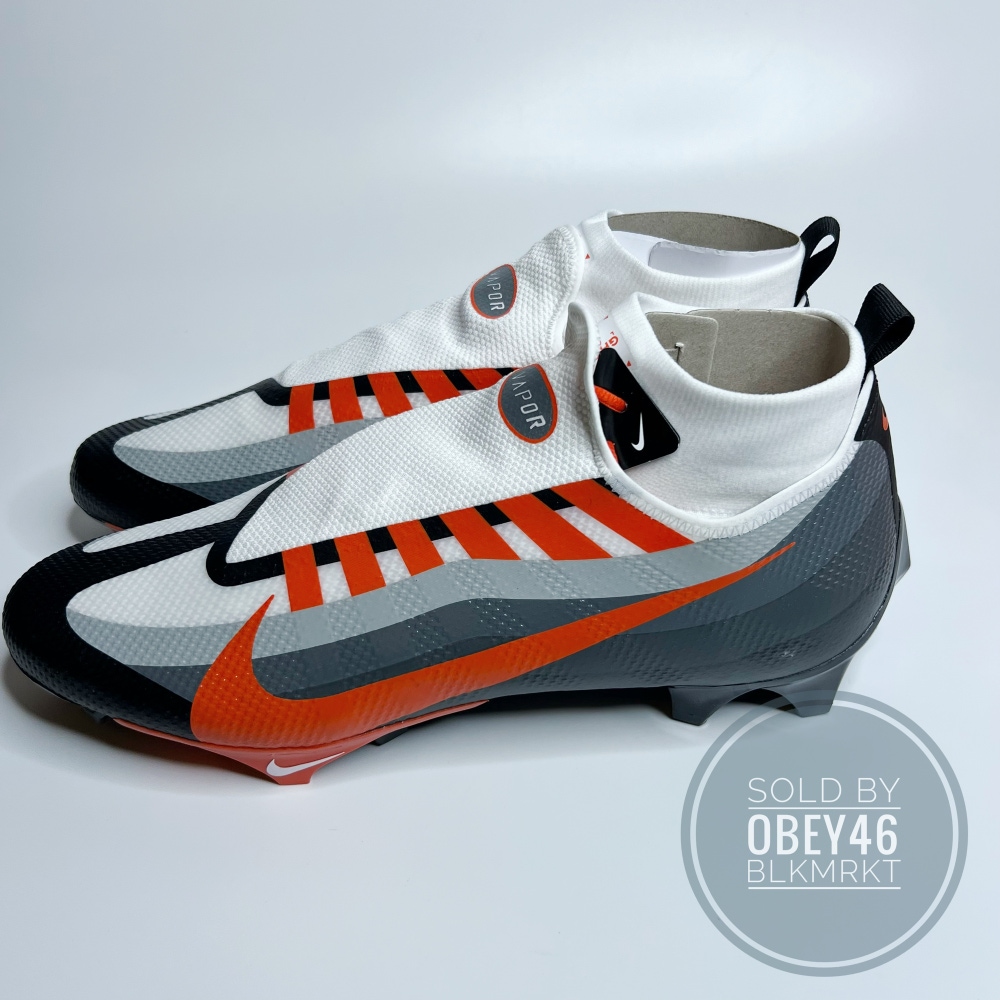 Nike Vapor Edge Pro 360 Mid Black Team Orange DV0778-004 Size 14