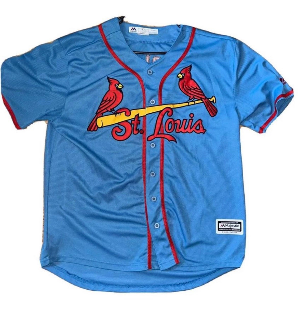 Throwback St. Louis Cardinals Yadier Molina Vintage Baseball Jersey