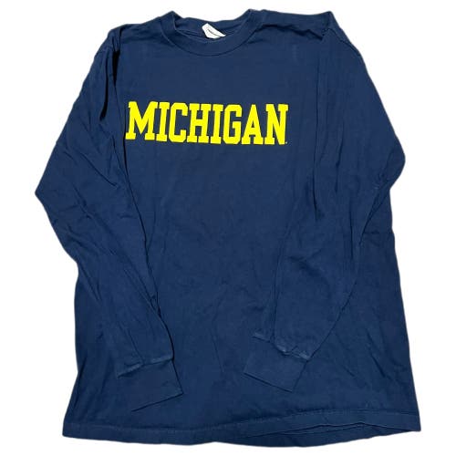Vintage Michigan Shirt Wolverines Long Sleeve Shirt