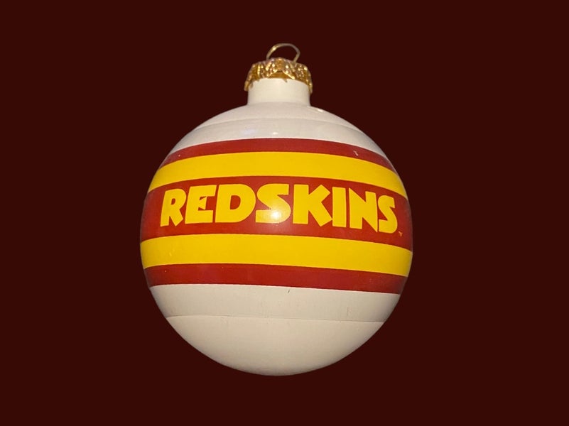 NFL Vintage Washington Redskins (Commanders) Christmas Ornament in Box (See  Photos)