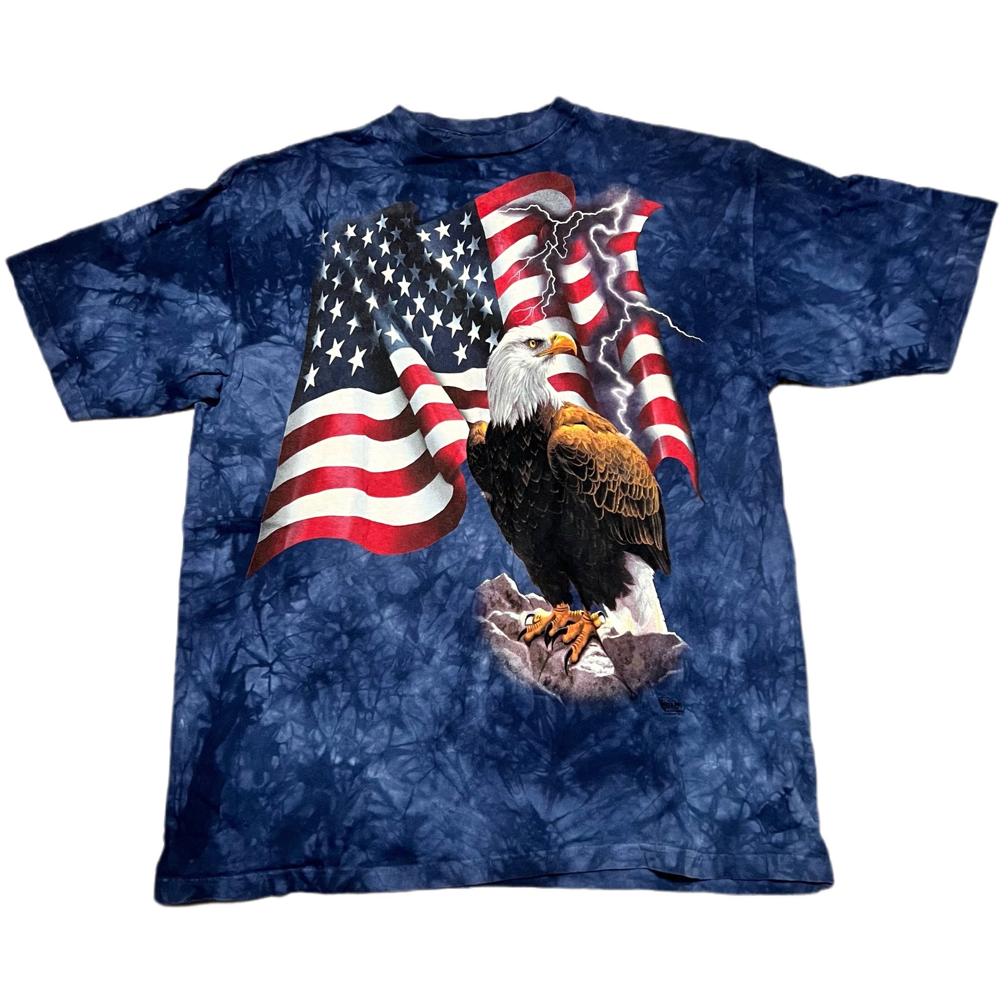 Bird Fluff Vintage Bald Eagle Unisex T-Shirt Asphalt / M