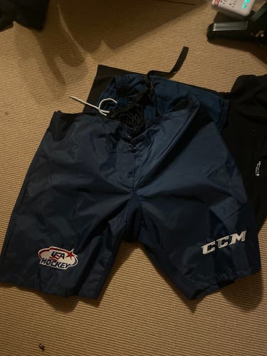 Blue New XL CCM Pro Stock PP10 Pant Shell