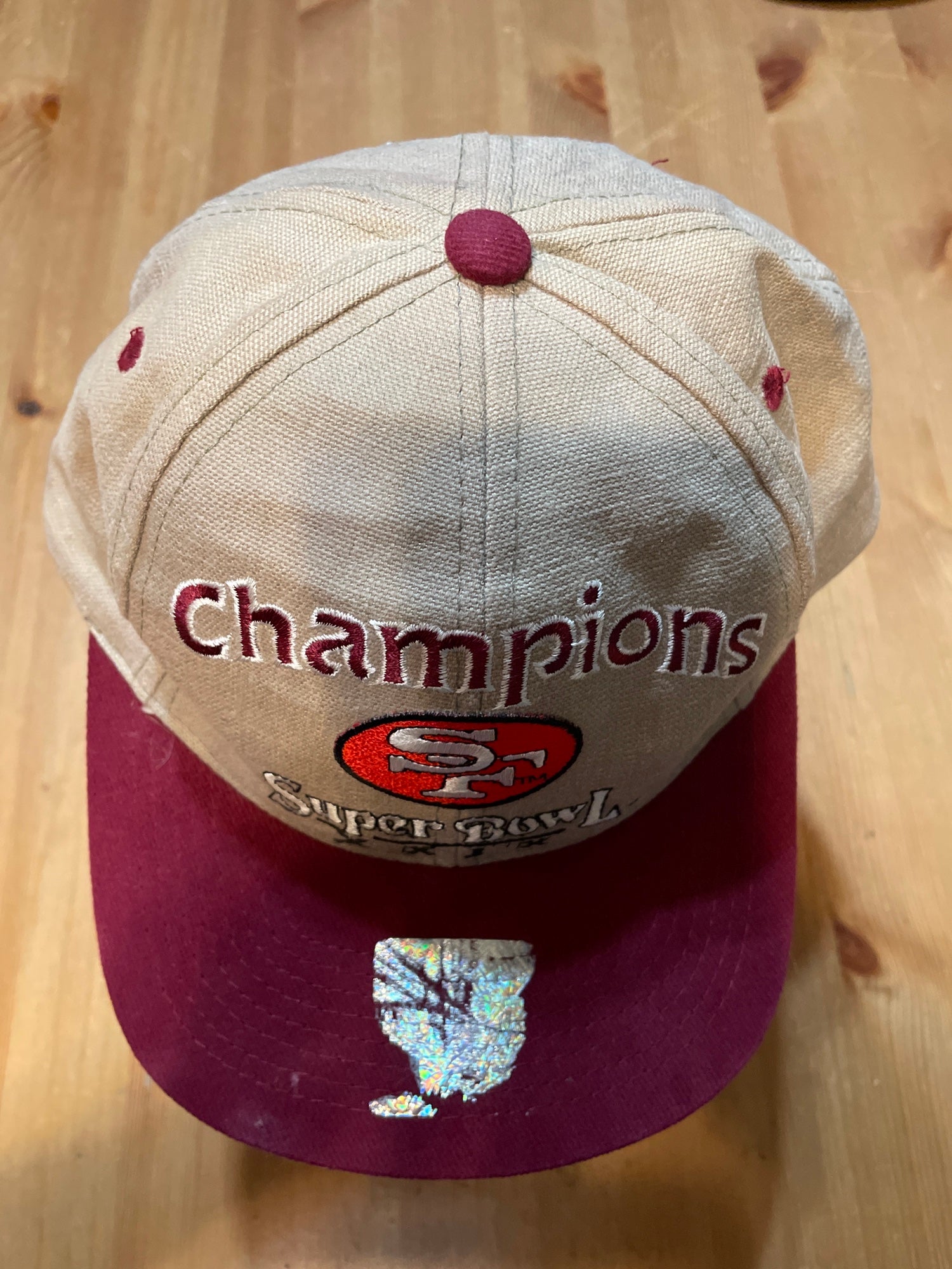 Vintage St. Louis Rams Super Bowl Champions 2000 Hat Puma Strap Back  Adjustable