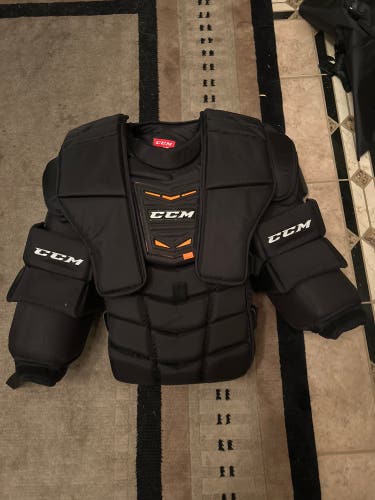Used L CCM Pro Stock Premier Pro Goalie Chest Protector