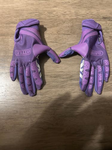 Purple Youth Small Battle Gloves
