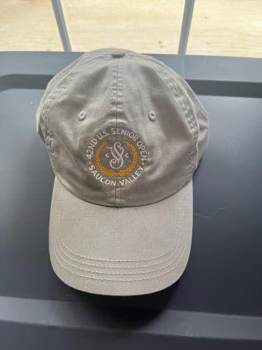 US Senior Open Ahead Golf Hat- Gray