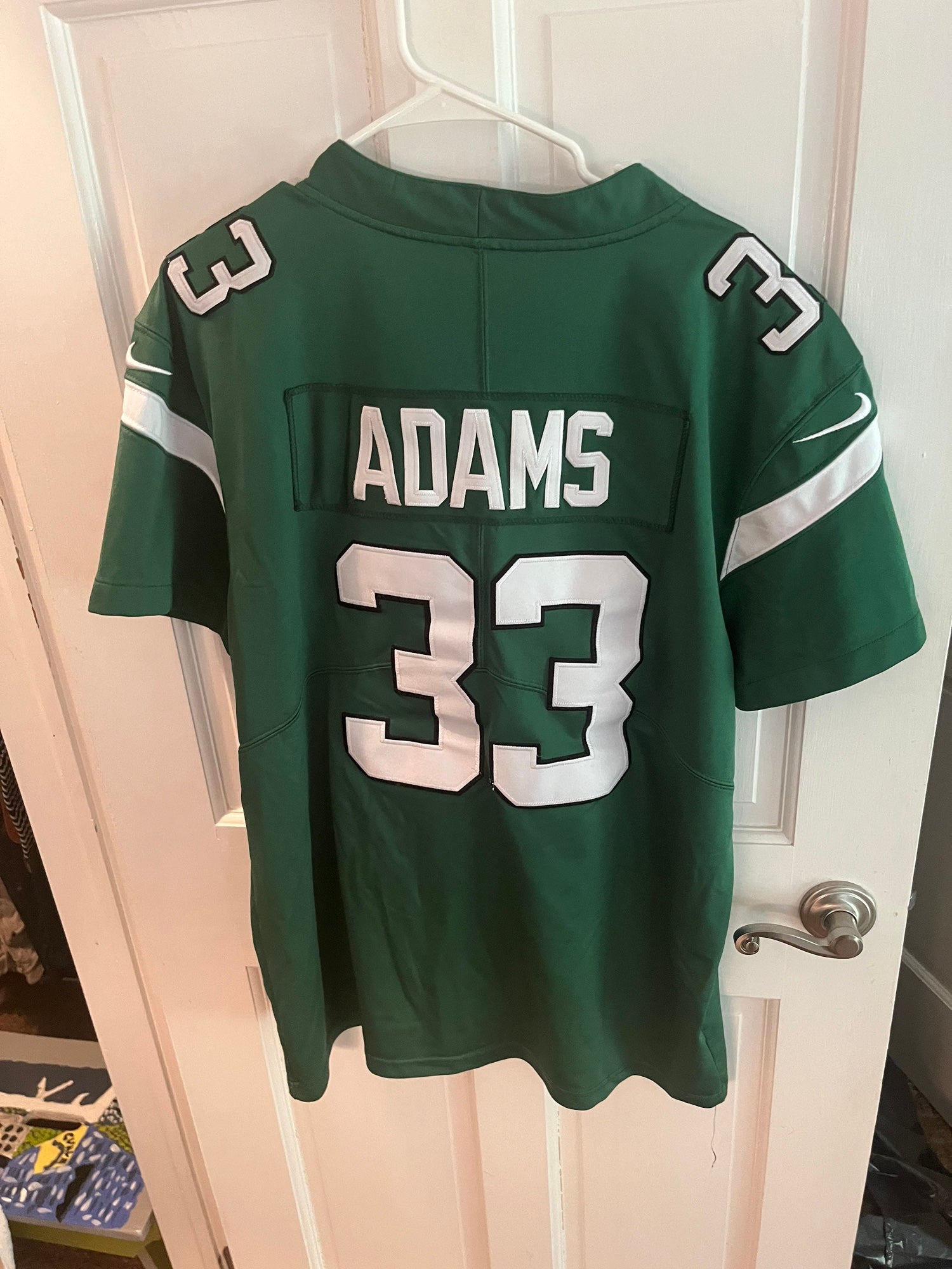 Buy the Nike NFL On Field New York Jets Jamal Adams #33 Jersey