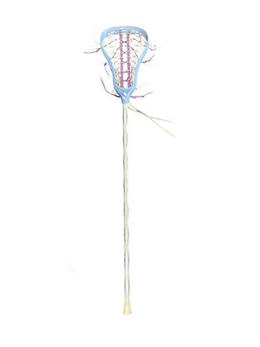 Used Brine Girls Stick Aluminum Women's Complete Lacrosse Sticks