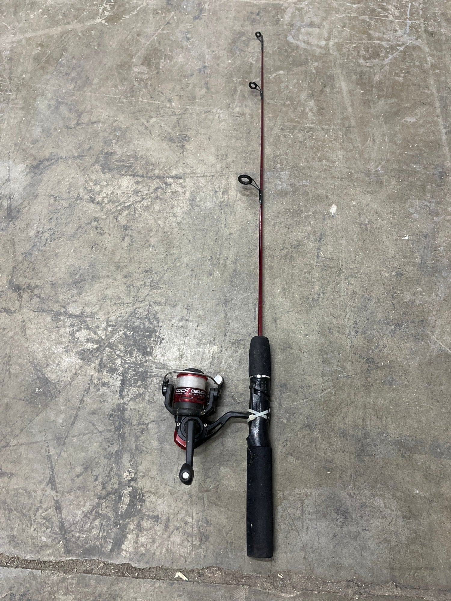 Zebco Dock Demon Spincast Reel and Fishing Rod Combo