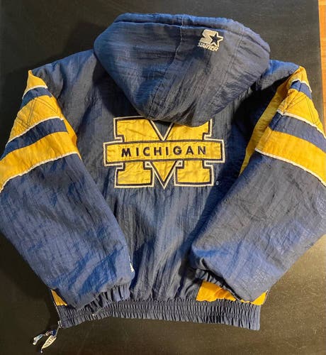 Starter University of Michigan jacket Youth Medium