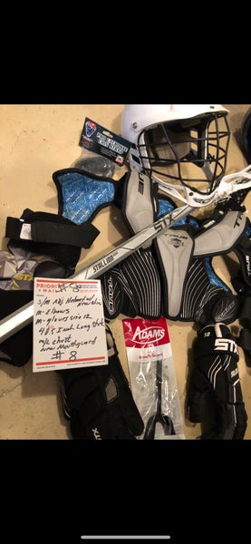 Lacrosse equipment. Lacrosse starter kit . Bundle lot