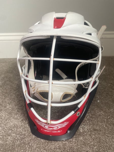 Boston Cannons MLL Lacrosse Cascade CPX Team Issued Helmet