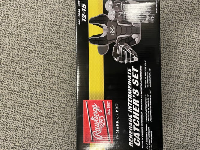 Rawlings Renegade Black Age 12-15 Catch Kit