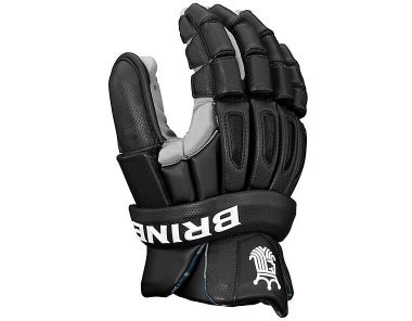 New Brine King Elite lacrosse goalie gloves size XL 13.5" senior black glove lax