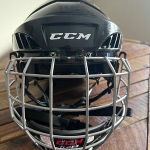Used Small CCM FL40 Helmet with Cage