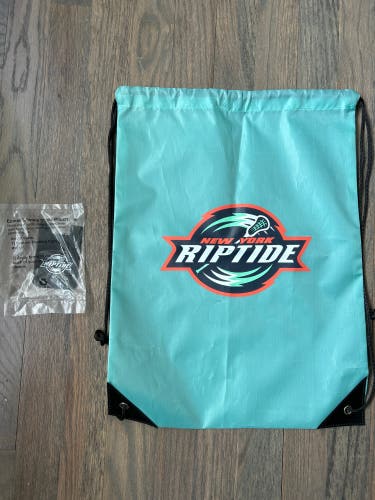 New York Riptide String bag and Mobile Pouch