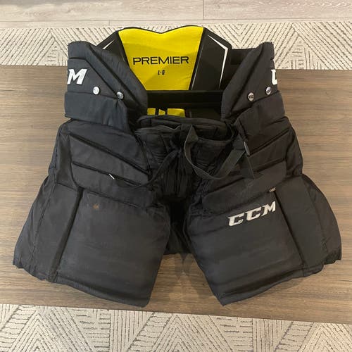 Used Large CCM Premier Pro Hockey Goalie Pants