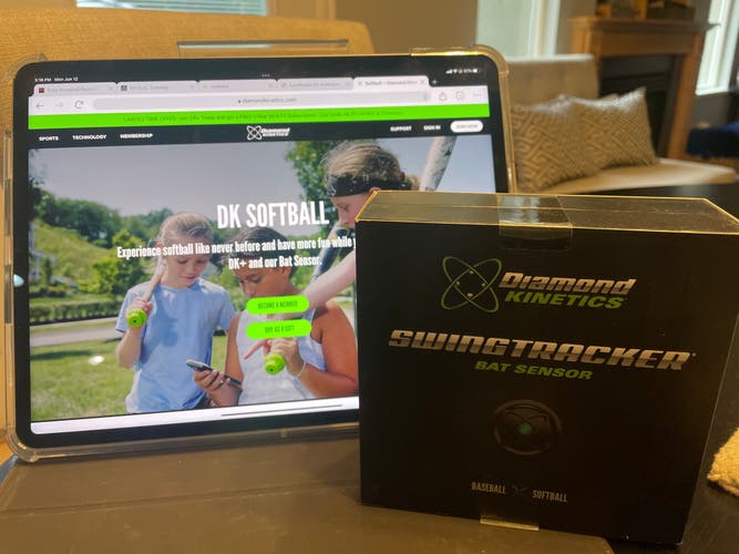 New Diamond Kinetics Swingtracker Bat Sensor