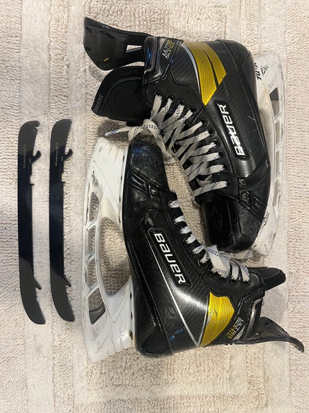 Used Bauer Regular Width Pro Stock Size 9 Supreme UltraSonic Hockey Skates