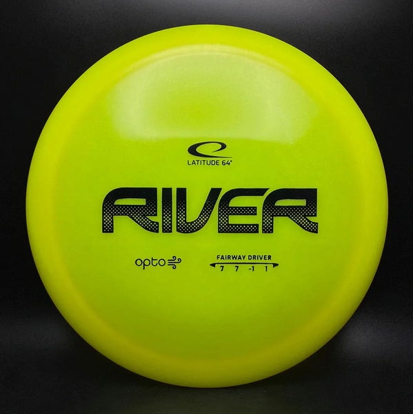 Dynamic Discs Latitude 64 River Air Opto Fairway Driver Yellow 156 g New